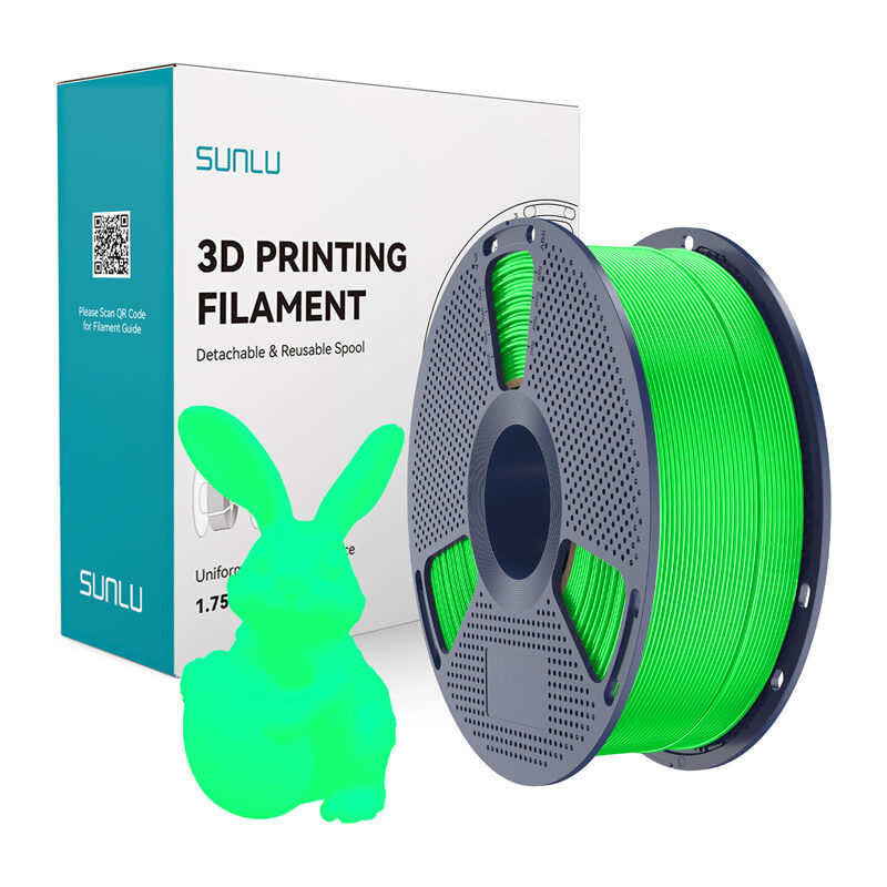 SUNLU PLA Glow in the Dark Verde 1kg