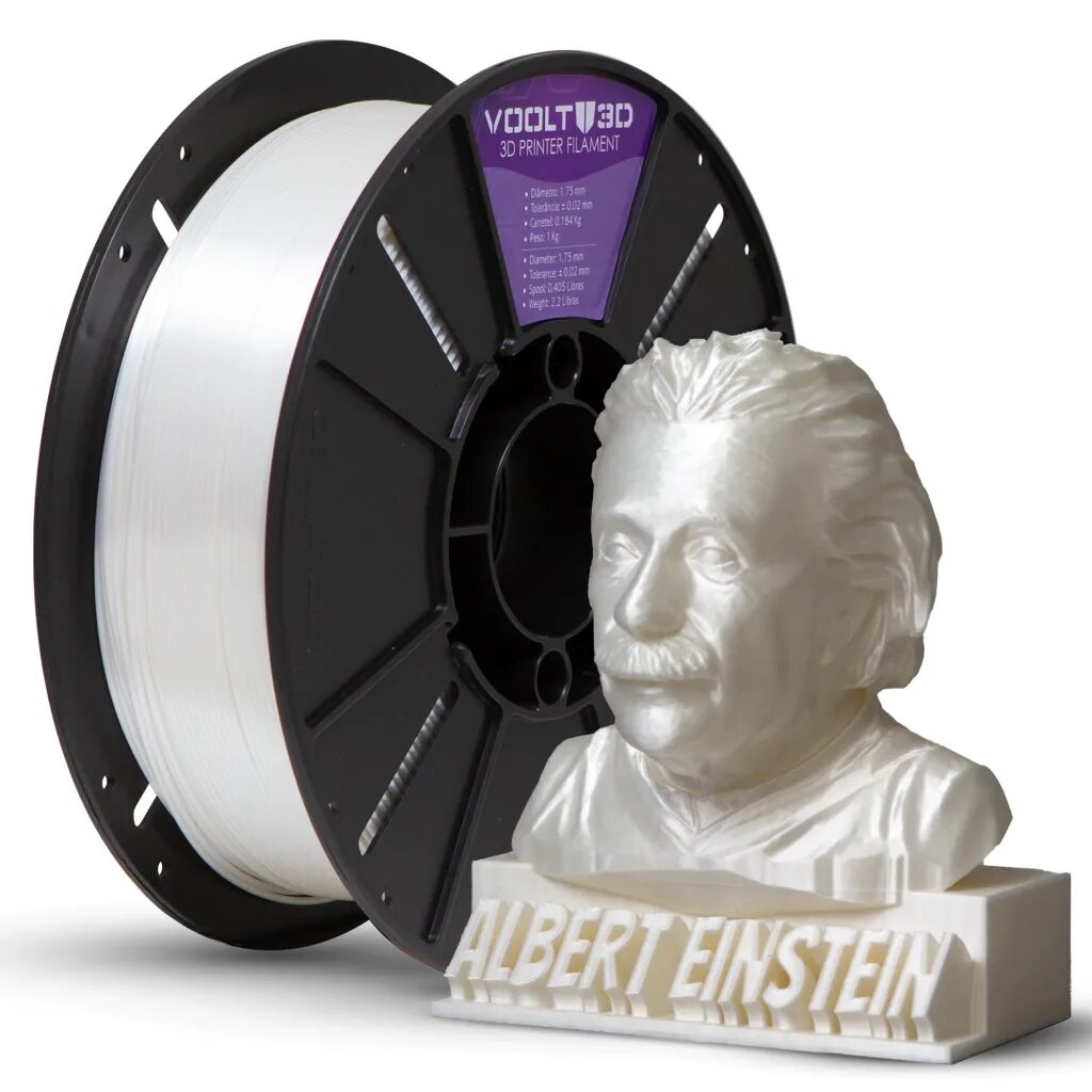 Voolt3D PLA V-Silk Blanco Perla 1kg