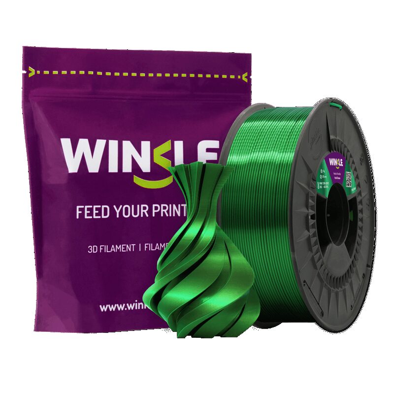 Winkle PLA Silk Verde Irlandés 1kg