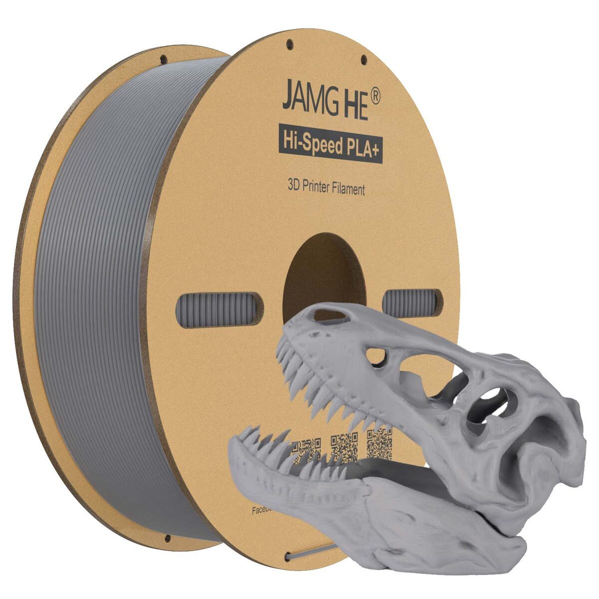 Jamghe Hi Speed PLA+ Plata 1kg