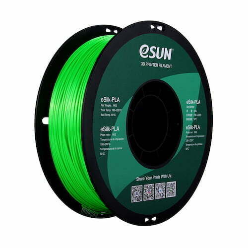 eSUN eSilk PLA Verde 1kg