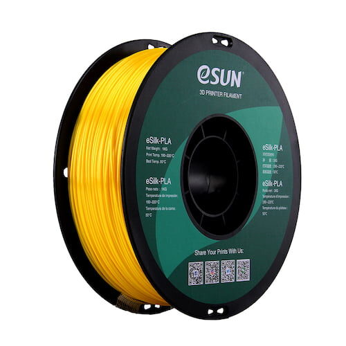 eSUN eSilk PLA Amarillo 1kg