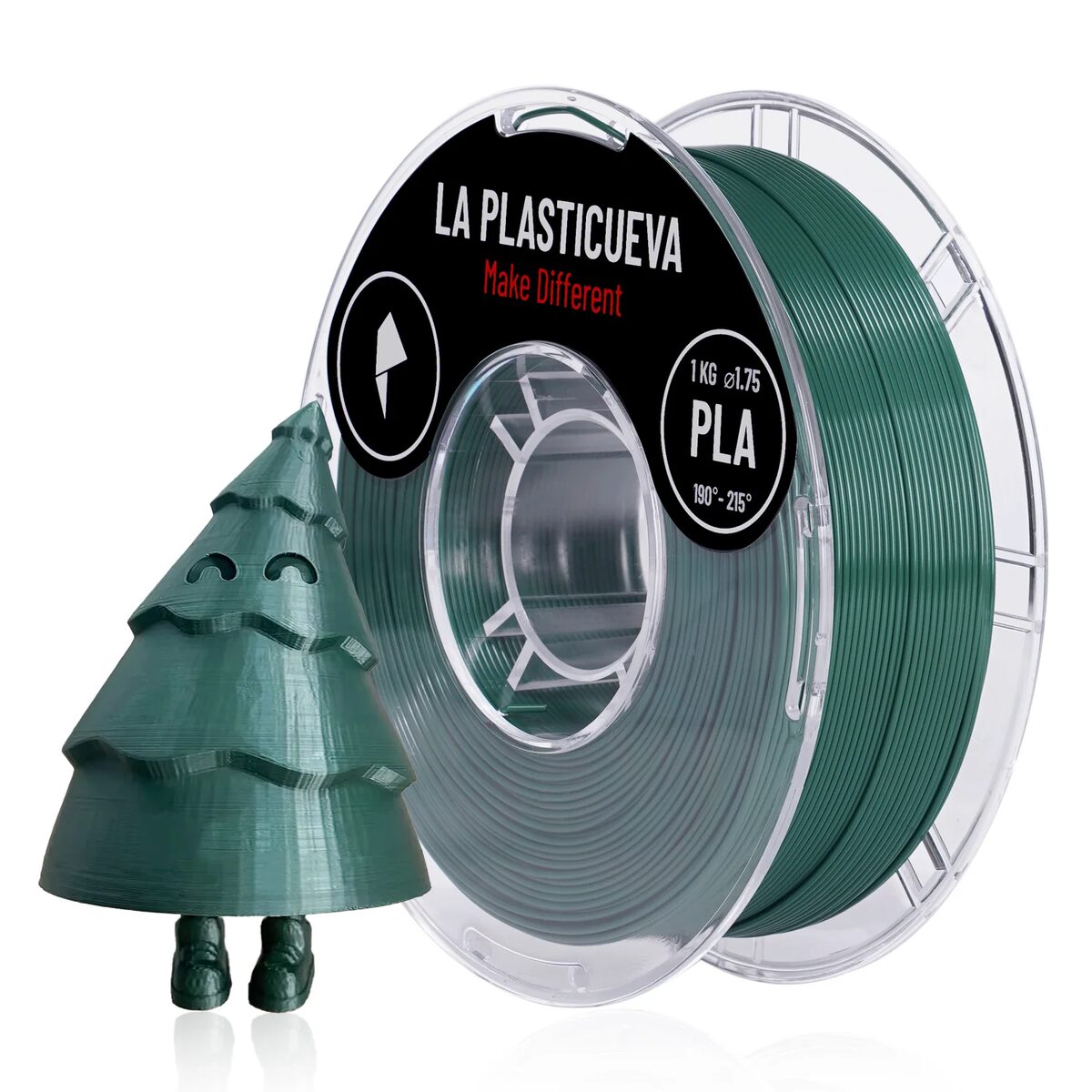 La Plasticueva PLA Verde 1kg