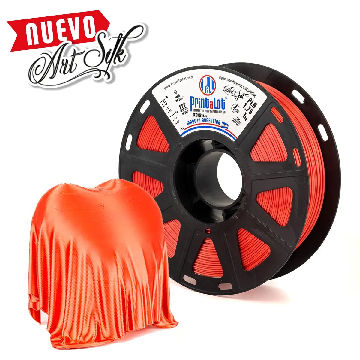 PrintaLot PLA ART Silk Coral 1kg