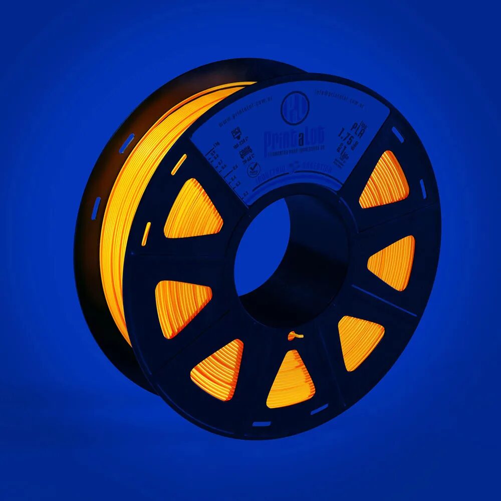 PrintaLot PLA Naranja Fluorescente 1kg