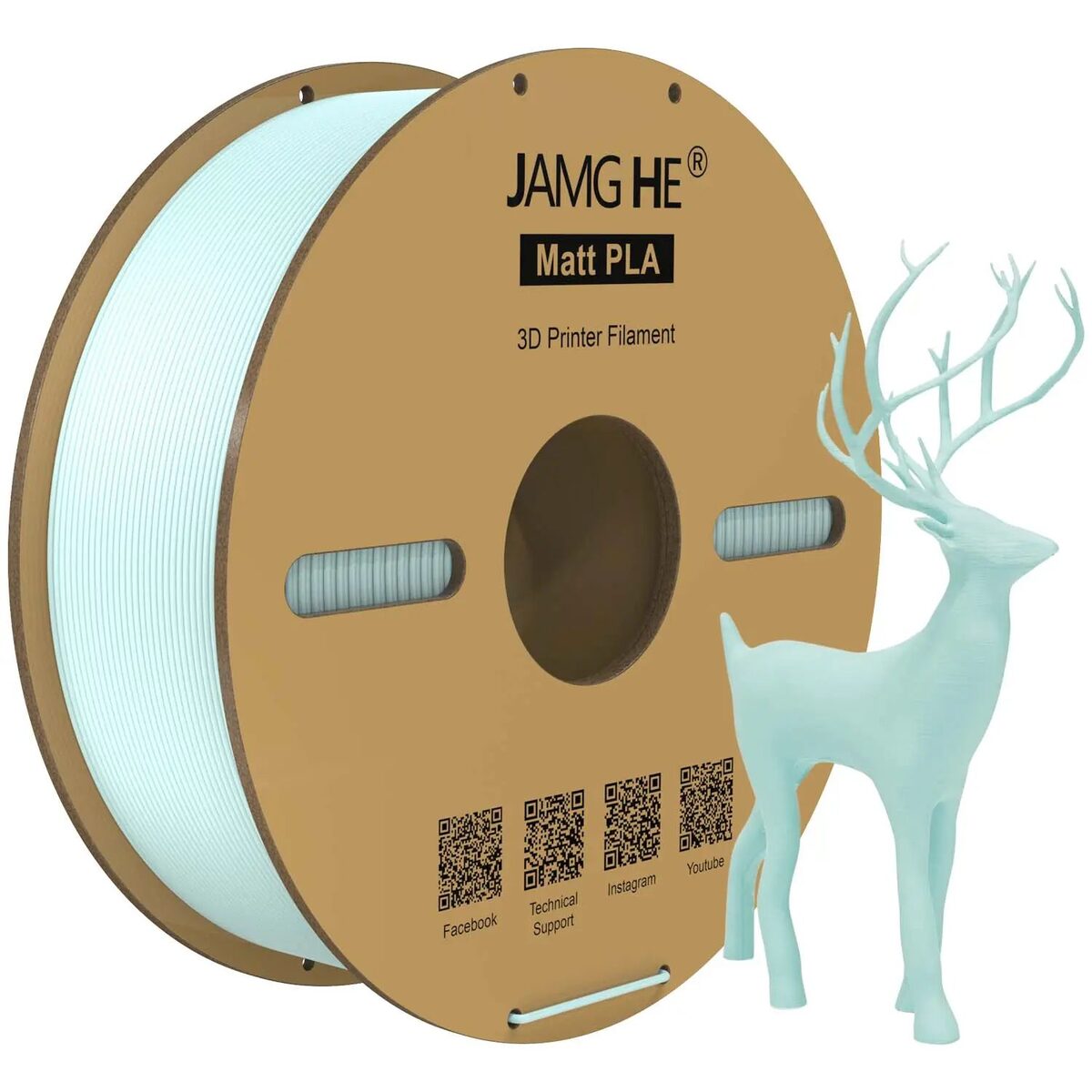 Jamghe Matte PLA Azul 1kg