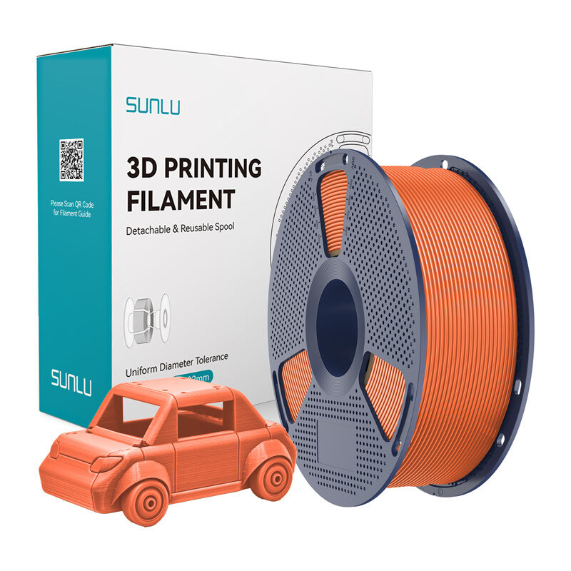 SUNLU PETG Naranja Brillante 1kg
