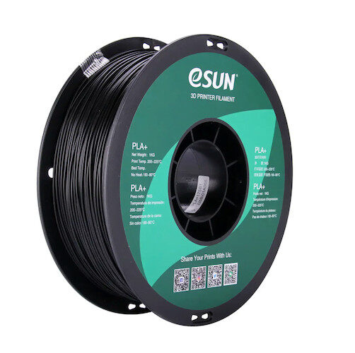 eSUN PLA+ Negro 1kg