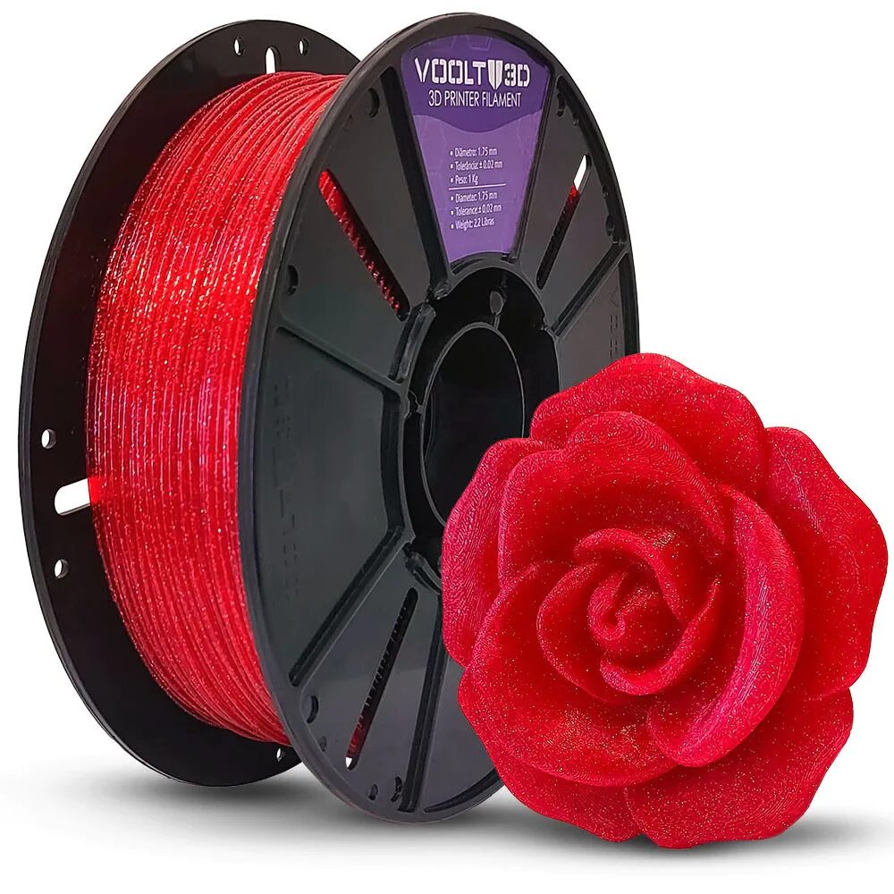 Voolt3D PLA Cosmos Rojo Marte 1kg