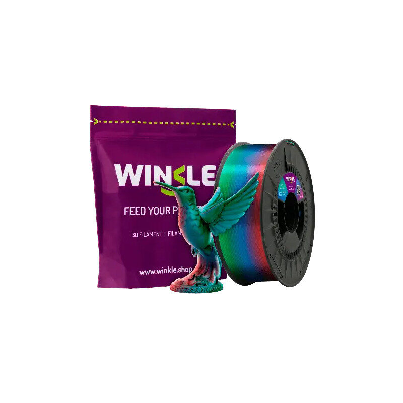 Winkle PLA Silk Tricolor Aurora Boreal 1kg