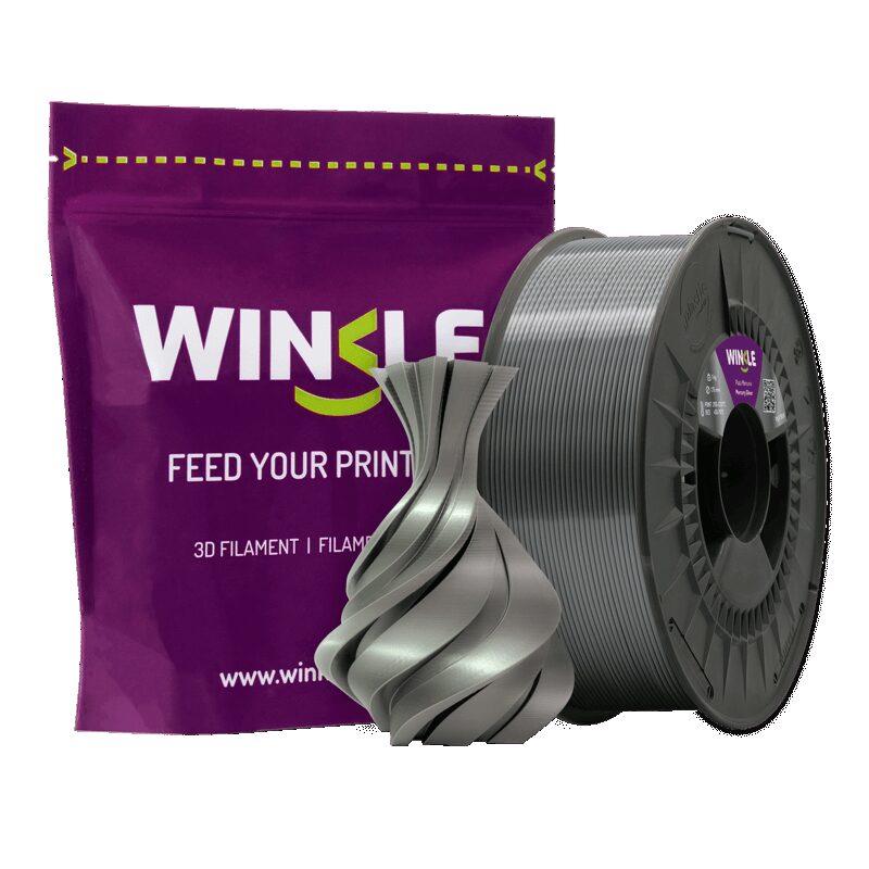 Winkle PLA Silk Plata Mercurio 1kg