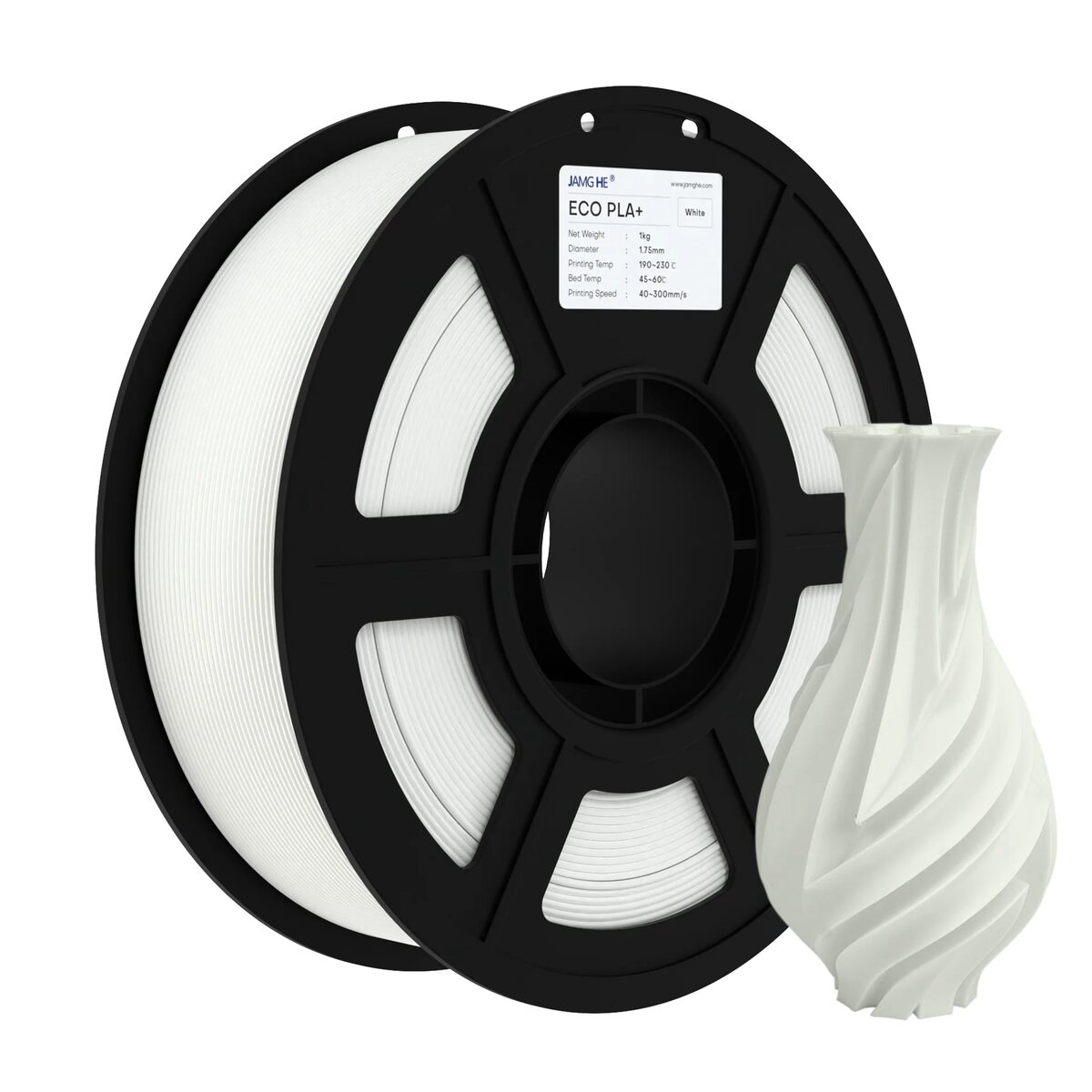Jamghe ECO PLA Blanco 1kg