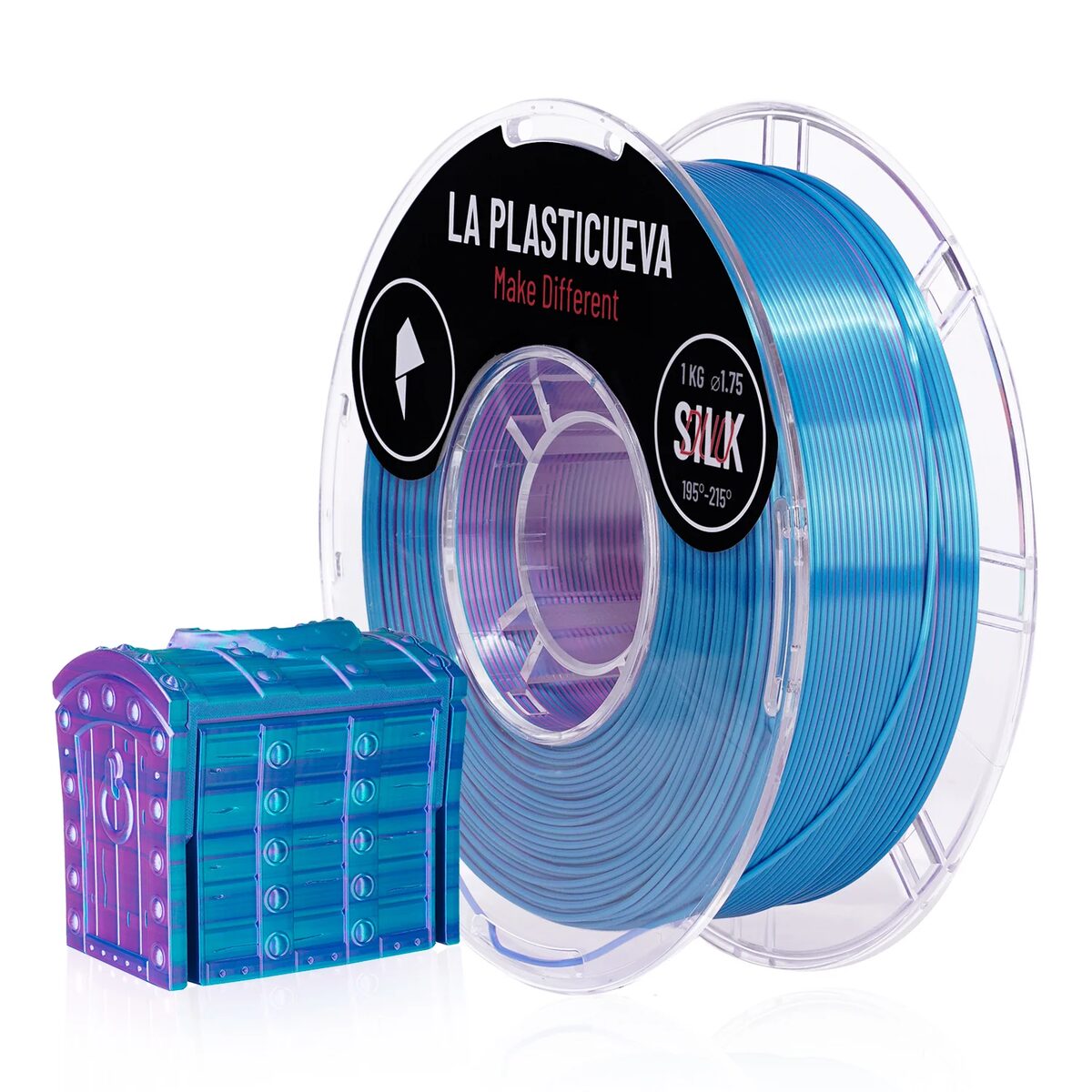 La Plasticueva Silk Duo Púrpura/Azul 1kg