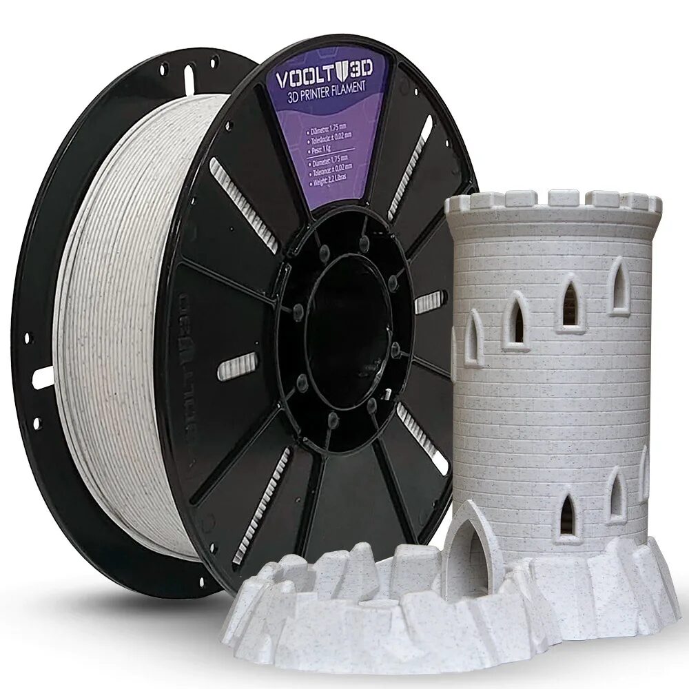 Voolt3D PLA Stone Marmolado 1kg