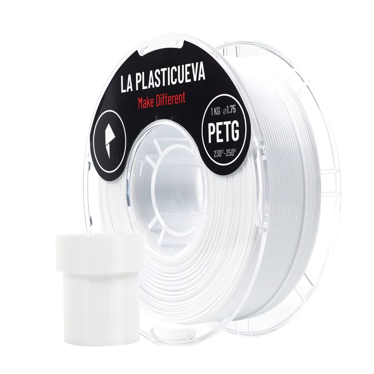 La Plasticueva PETG Blanco 1kg