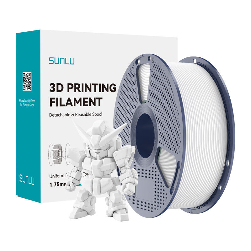 SUNLU PLA+ 2.0 Blanco 1kg