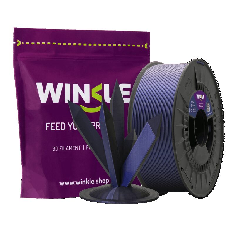 Winkle PLA HD Interferencia Azul Galaxia 1kg