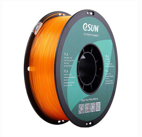 eSUN PLA Transparente Naranja 1kg