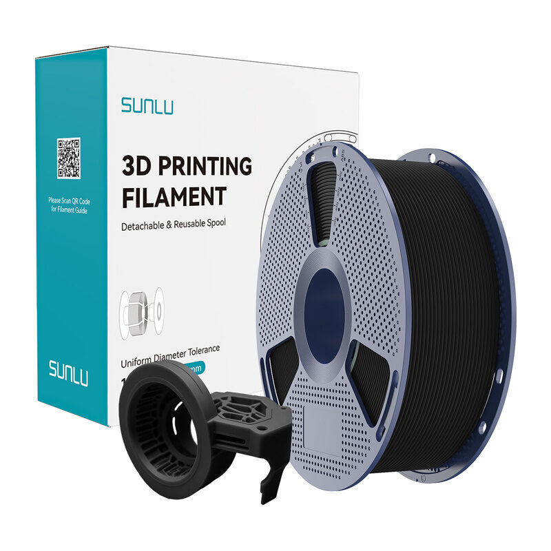 SUNLU PETG High-Speed Matte Negro 1kg