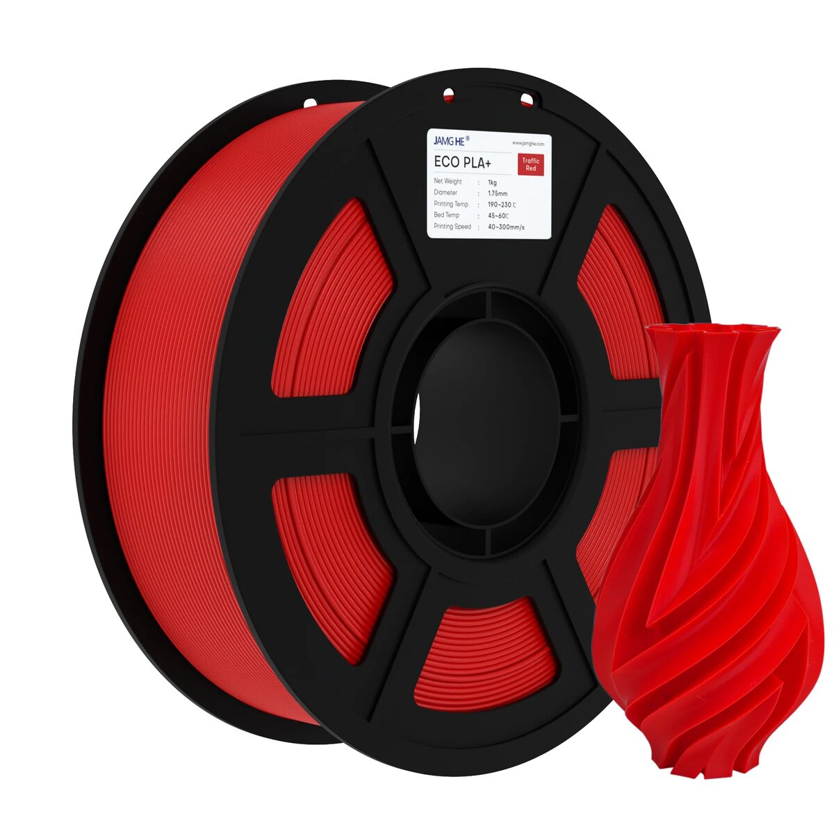 Jamghe ECO PLA Rojo 1kg