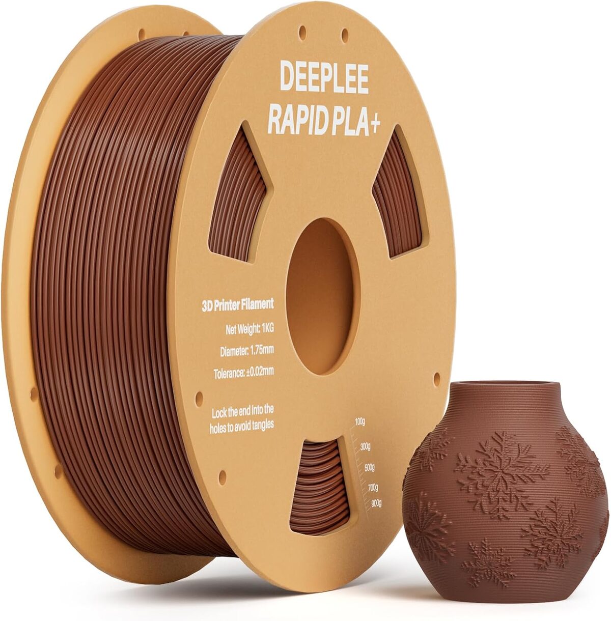 DeepLee Rapid PLA+ Marrón 1kg