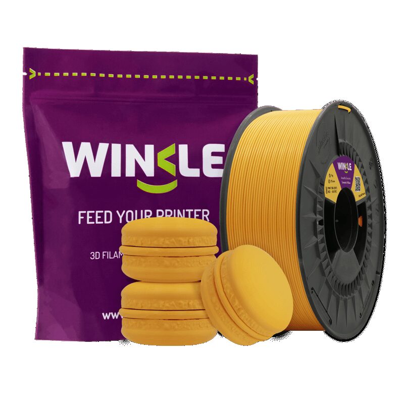 Winkle PLA HD Pastel Amarillo Cúrcuma 1kg