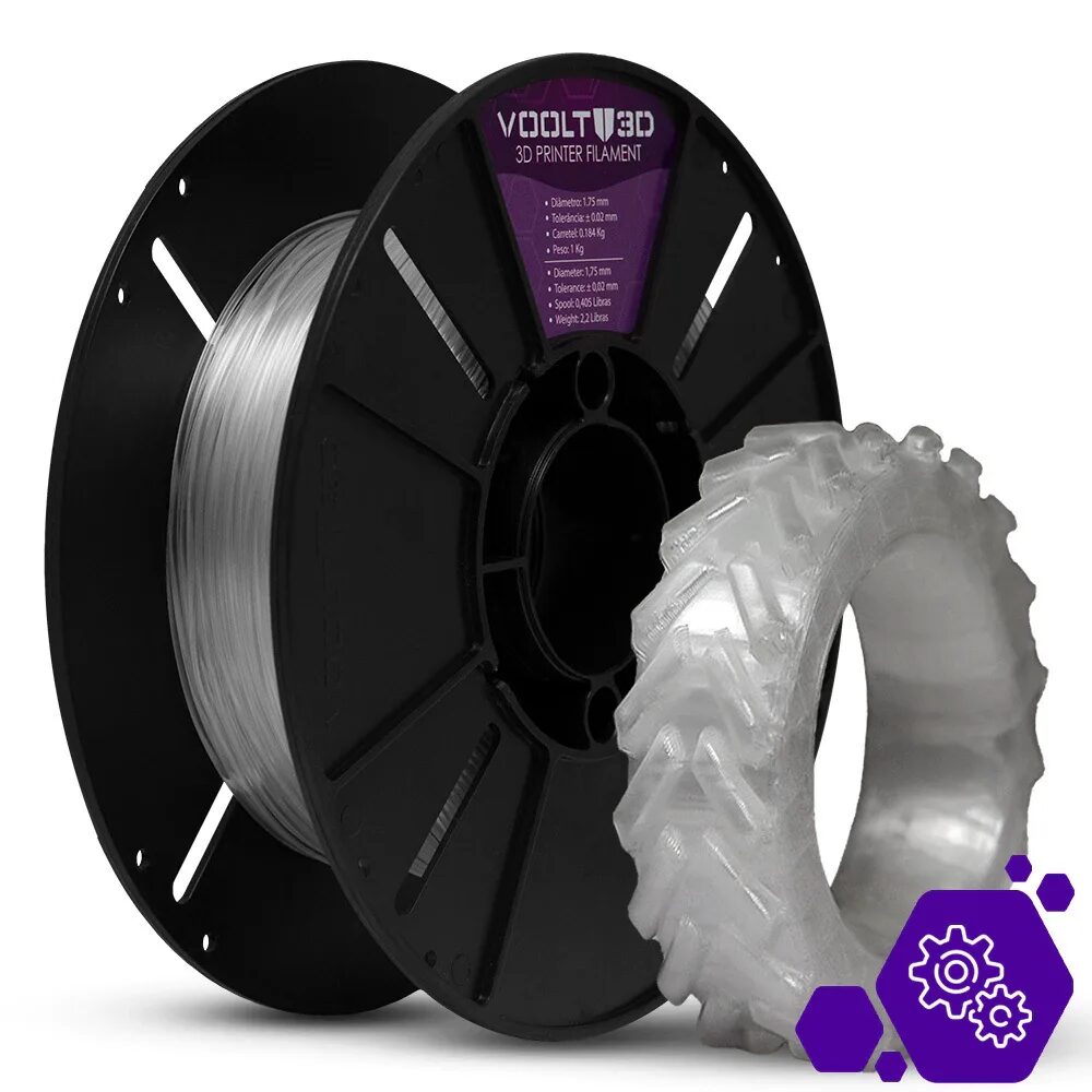 Voolt3D TPU V-Flex Natural 1kg