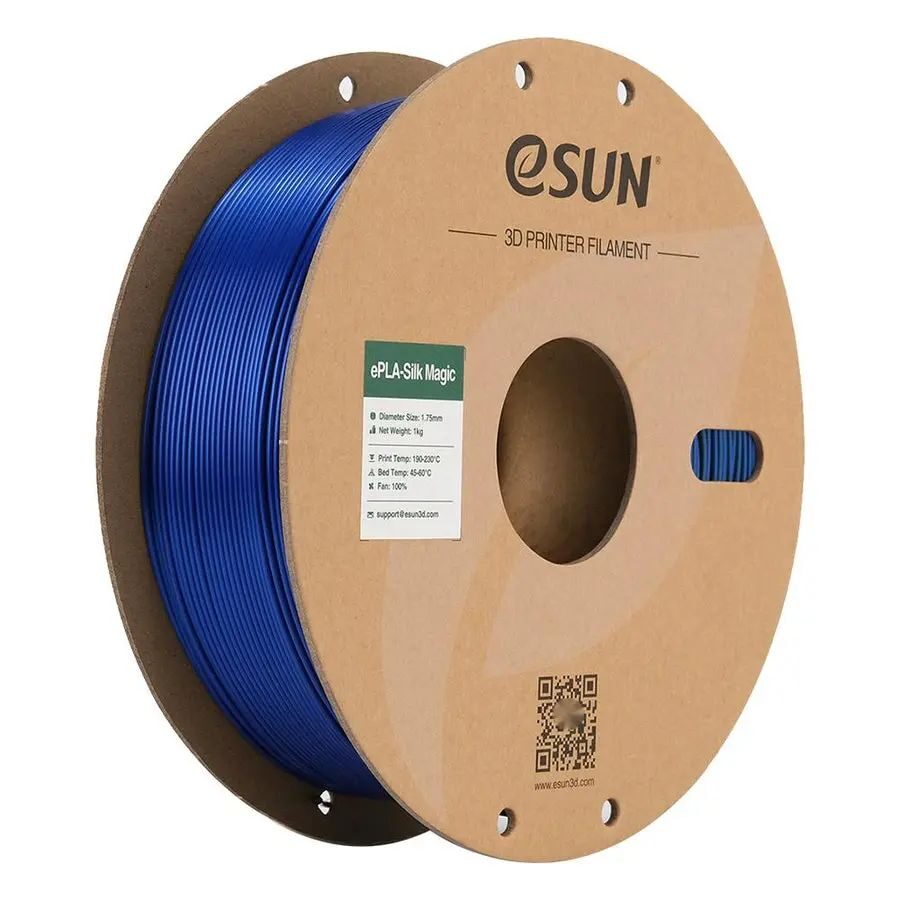 eSUN eSilk Magic VertBlue/Verde Azulado 1kg