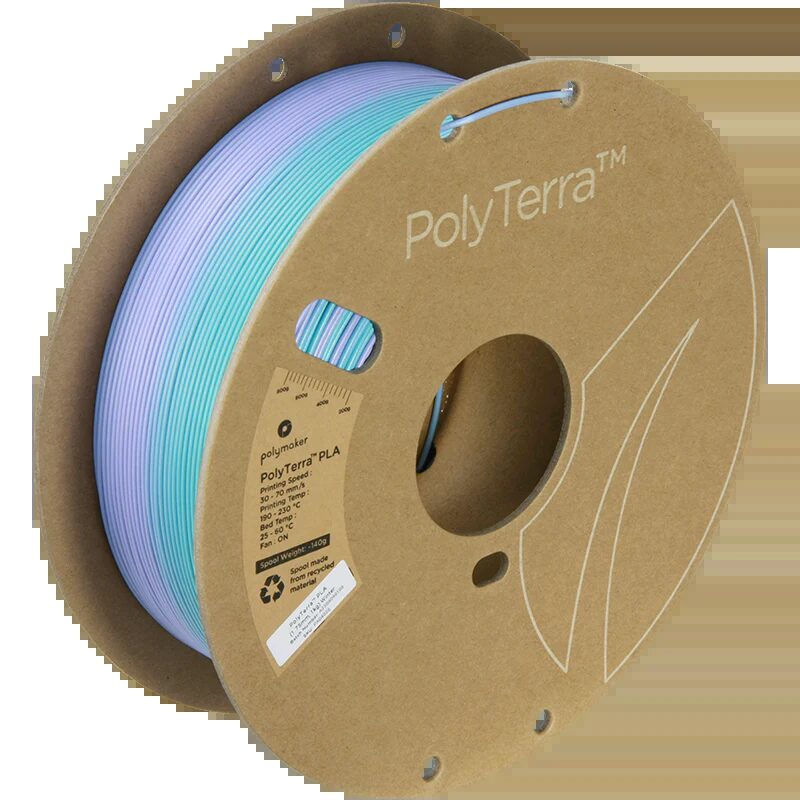 Polymaker PolyTerra PLA Winter Ice/Morado 1kg
