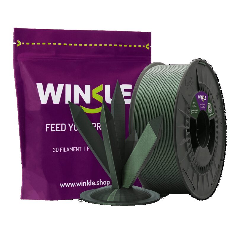 Winkle PLA HD Interferencia Verde Esmeralda 1kg