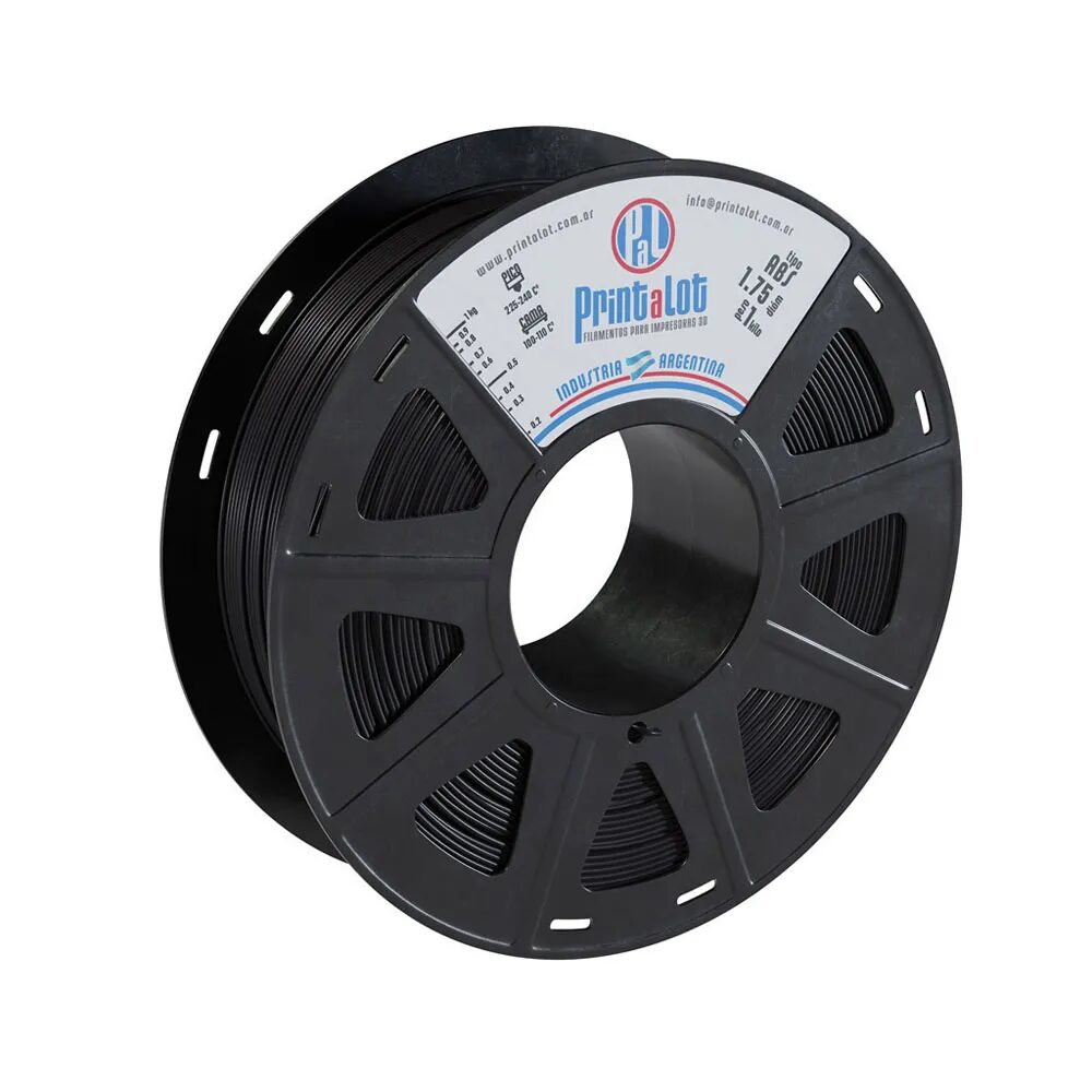 PrintaLot ABS Negro 1kg