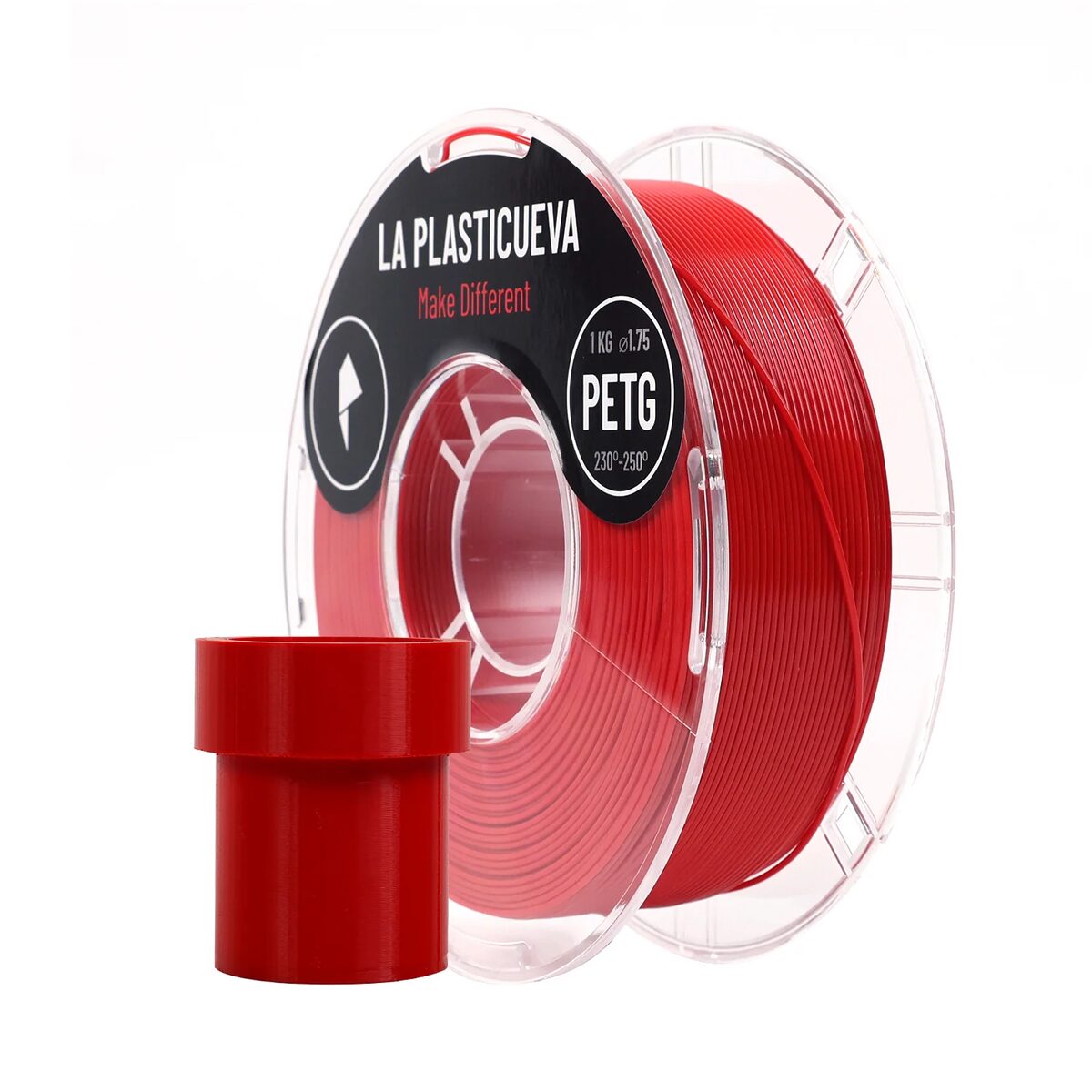 La Plasticueva PETG Rojo 1kg