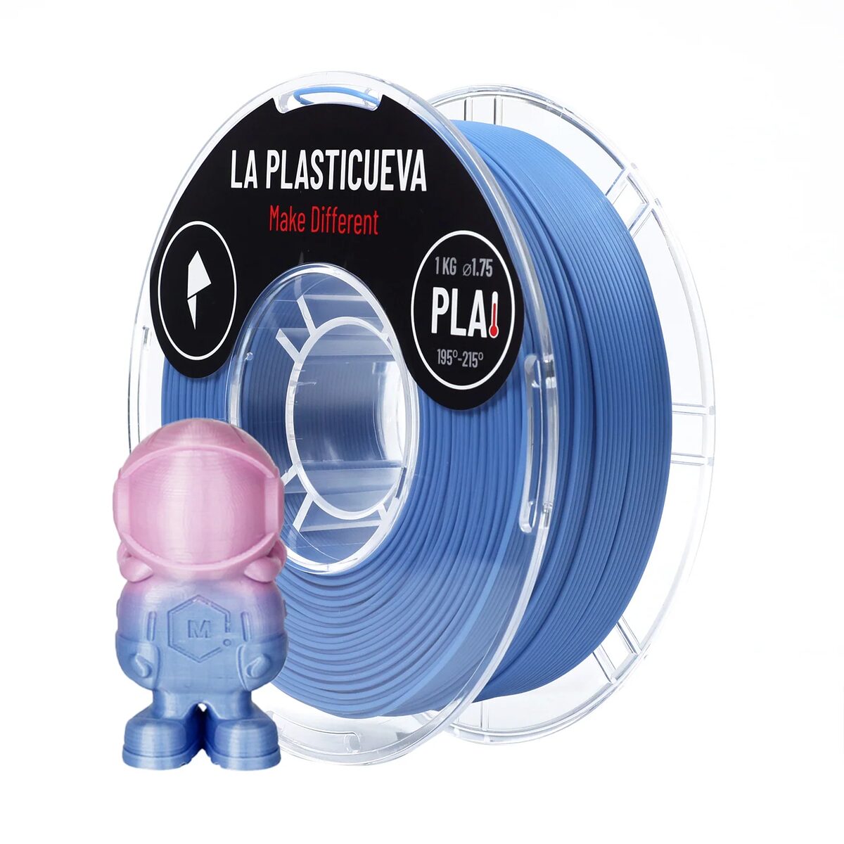La Plasticueva Temp Change Azul a Rosa 1kg