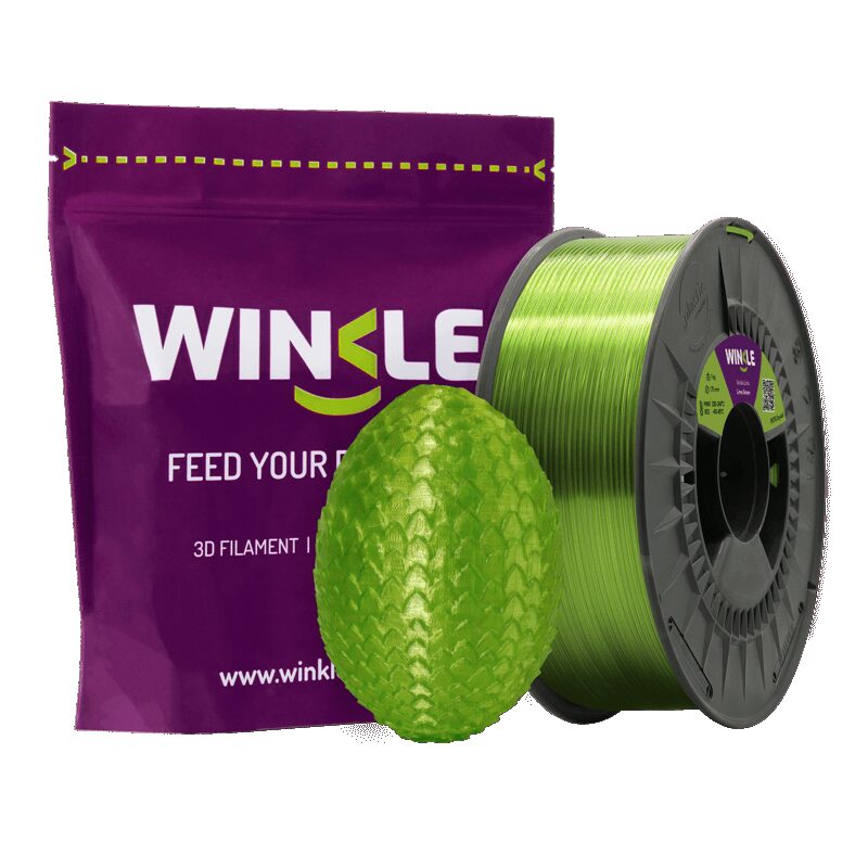 Winkle PETG Cristal Verde Lima 1kg