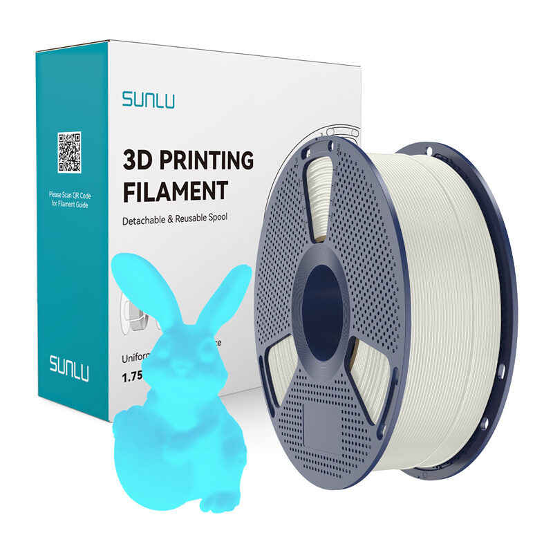 SUNLU PLA Glow in the Dark Blanco/Azul 1kg
