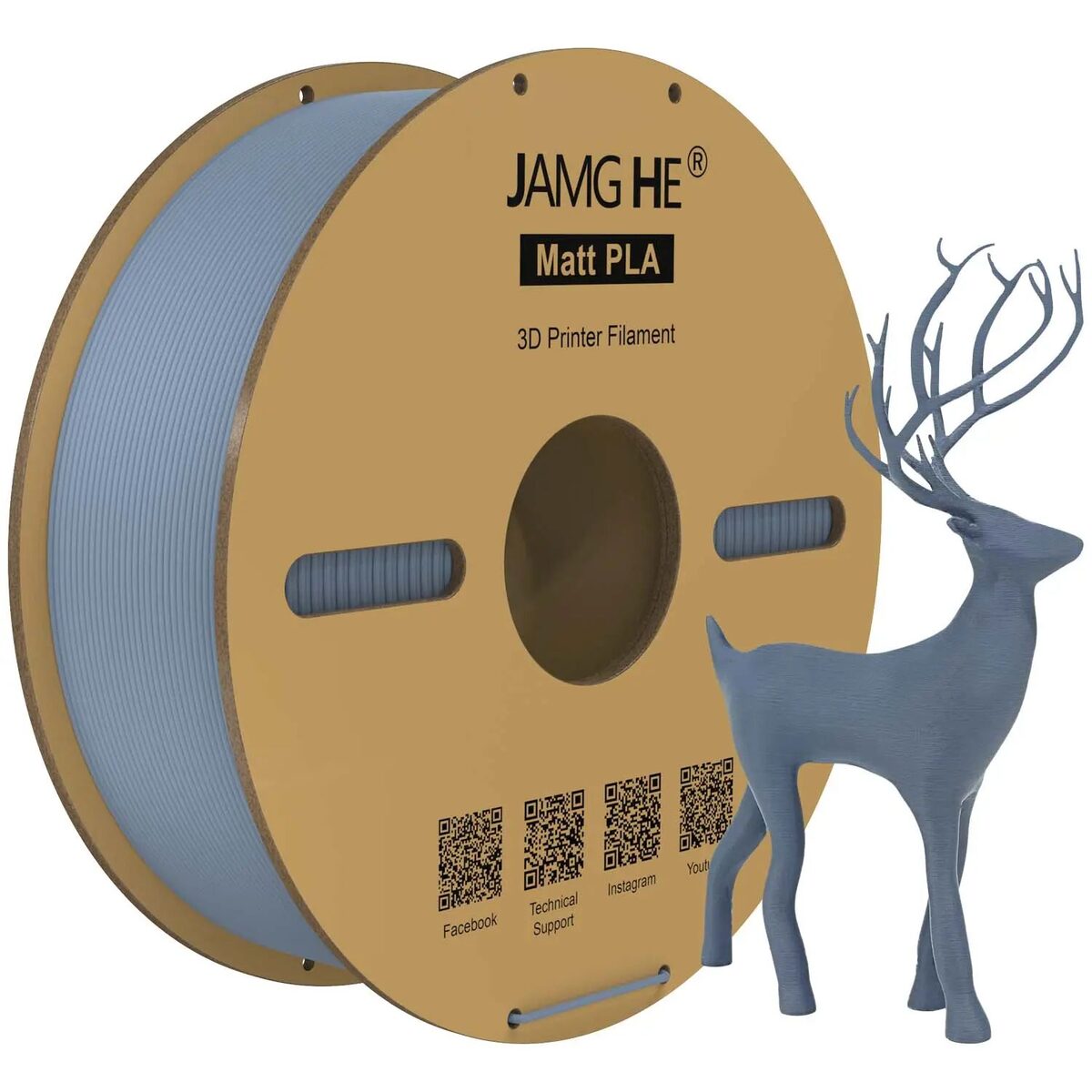 Jamghe Matte PLA Granate 1kg