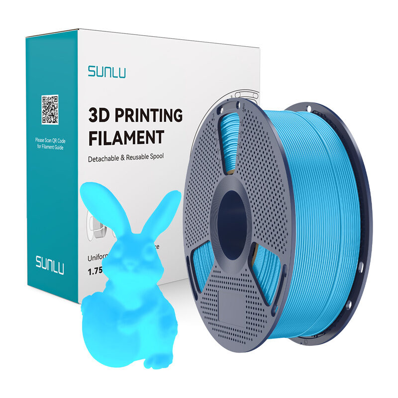 SUNLU PLA Glow in the Dark Azul 1kg