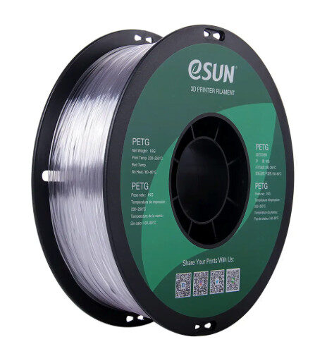 eSUN PETG Transparente 1kg