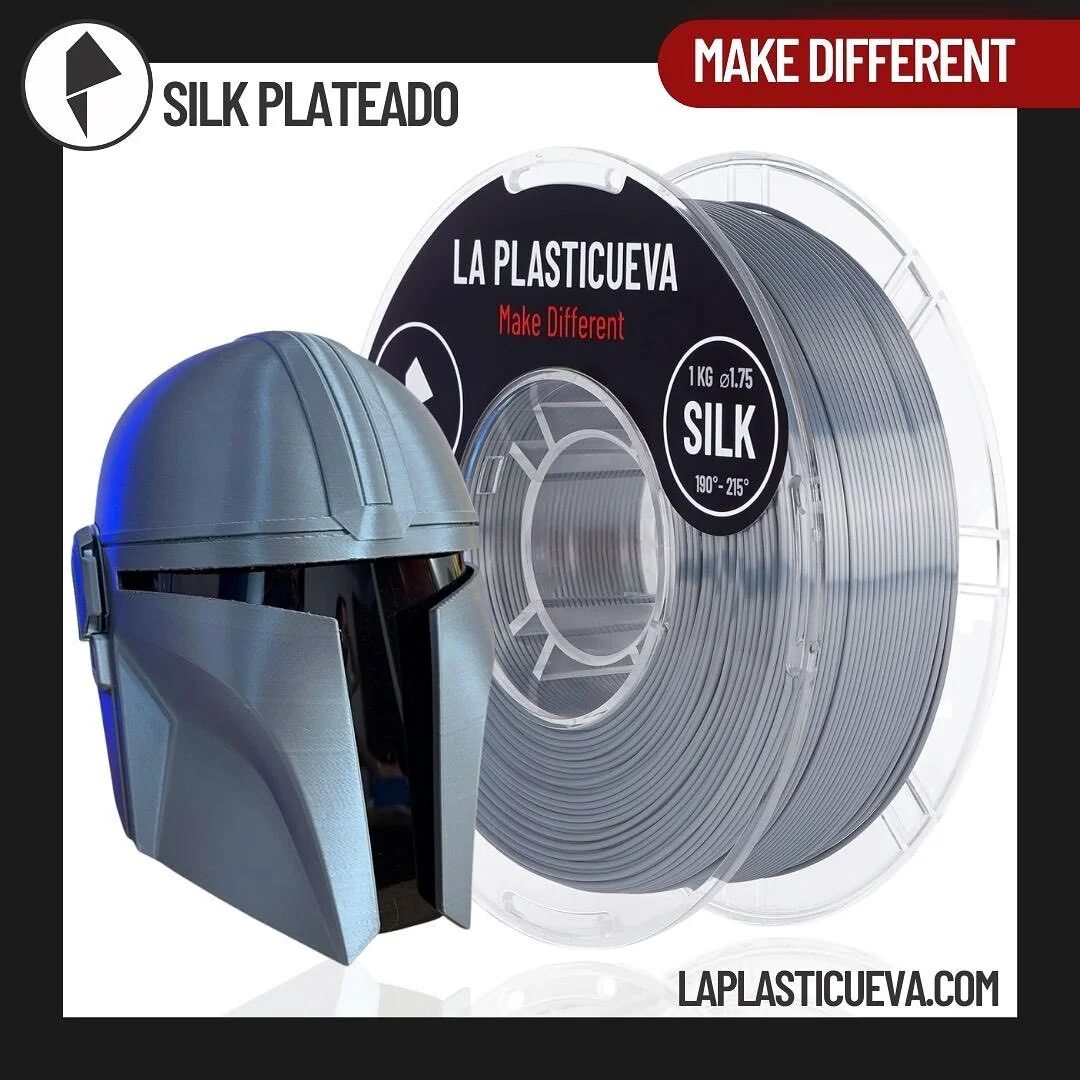 La Plasticueva Silk Plateado 1kg