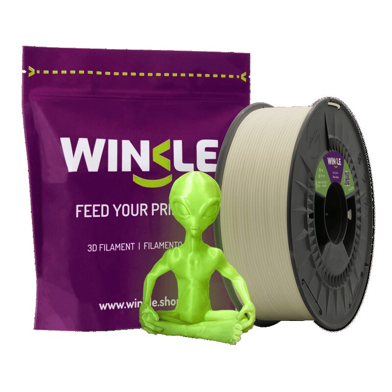 Winkle PLA HD Glow Verde Alien 1kg