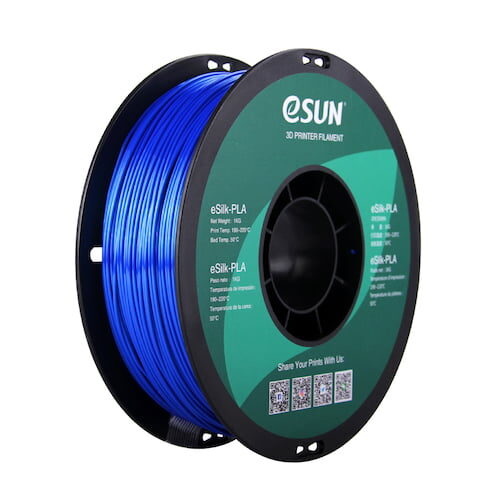 eSUN eSilk PLA Azul 1kg