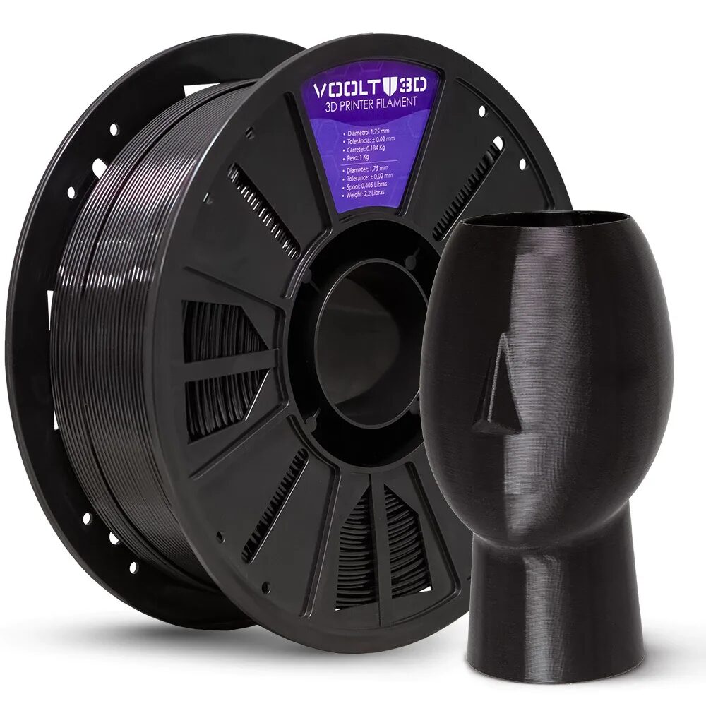Voolt3D PETG HF Negro 1kg