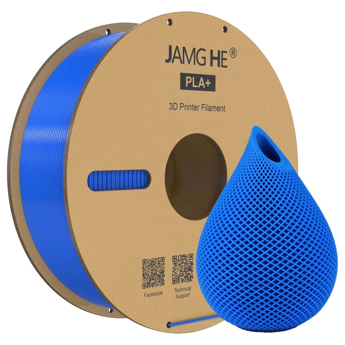 Jamghe PLA+ Azul 1kg