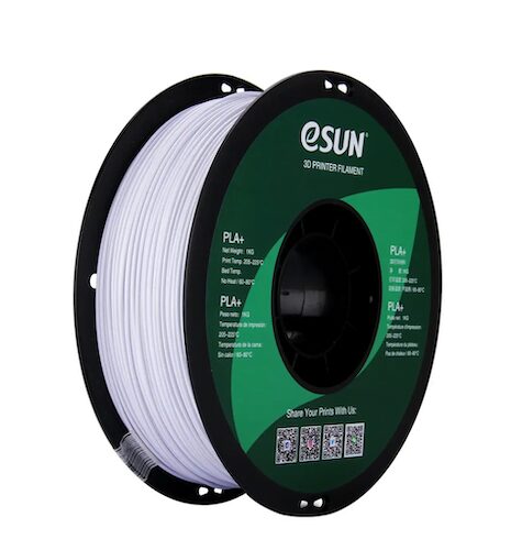 eSUN PLA+ Frío Blanco 1kg