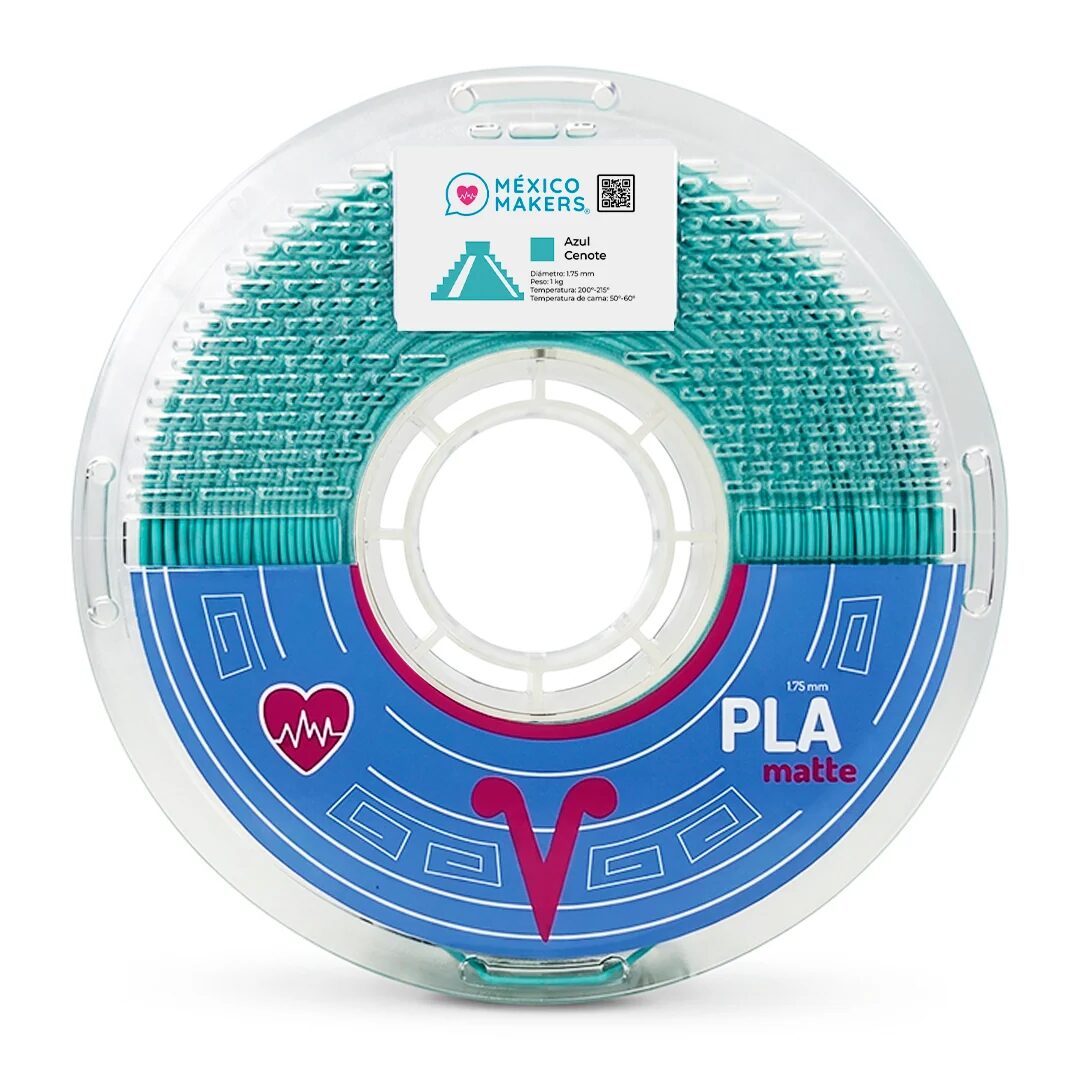 Mexico Makers PLA Matte Azul Cenote 1kg