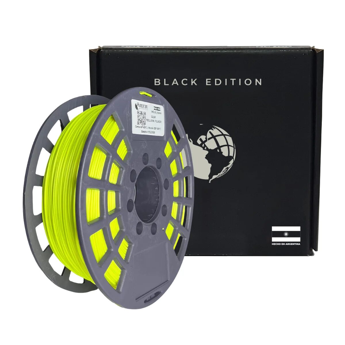 GST3D PLA+ Silk Amarillo Fluo 1kg