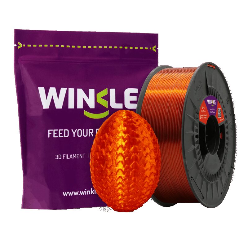 Winkle PETG Cristal Naranja Ámbar 1kg