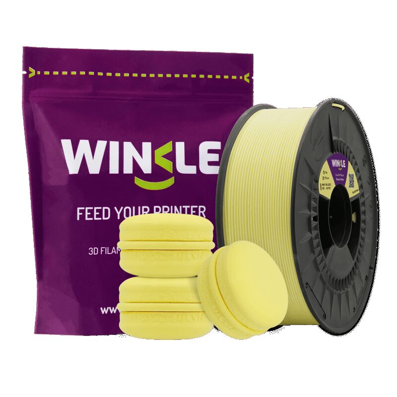 Winkle PLA HD Pastel Amarillo Plátano 1kg