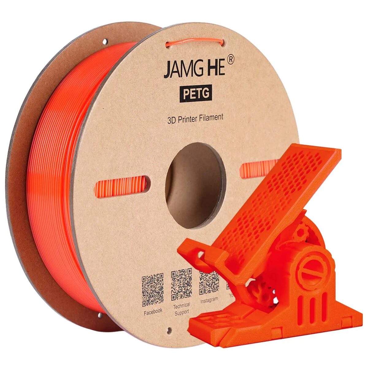 Jamghe PETG Naranja 1kg