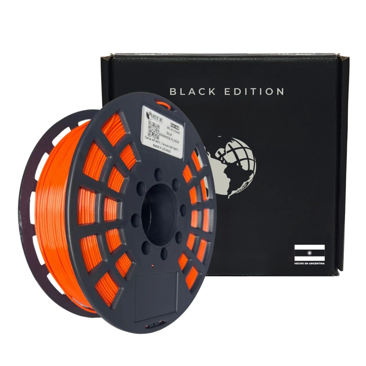 GST3D PLA+ Silk Naranja Fluo 1kg
